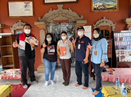 Kementrian Pendidikan dan Kebudayaan Riset dan Teknologi Balai Bahasa Provinsi Bali kunjungi Desa Pa